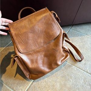 Vegan Leather Backpack